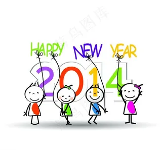 2014年卡通小人图片
