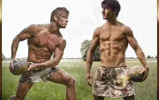 足球内衣男模图片