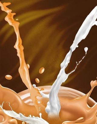 奶茶广告背景图图片