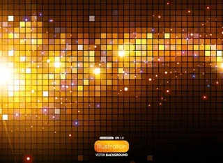 璀璨光晕背景矢量素材