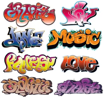 精致的涂鸦字体设计矢量素材03