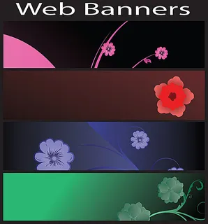 梦幻花朵背景图案