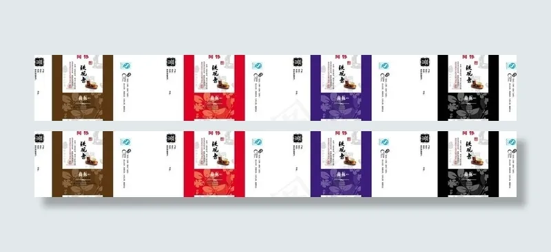 茶叶包装袋图片ai矢量模版下载