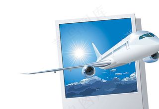 矢量飞机设计素材