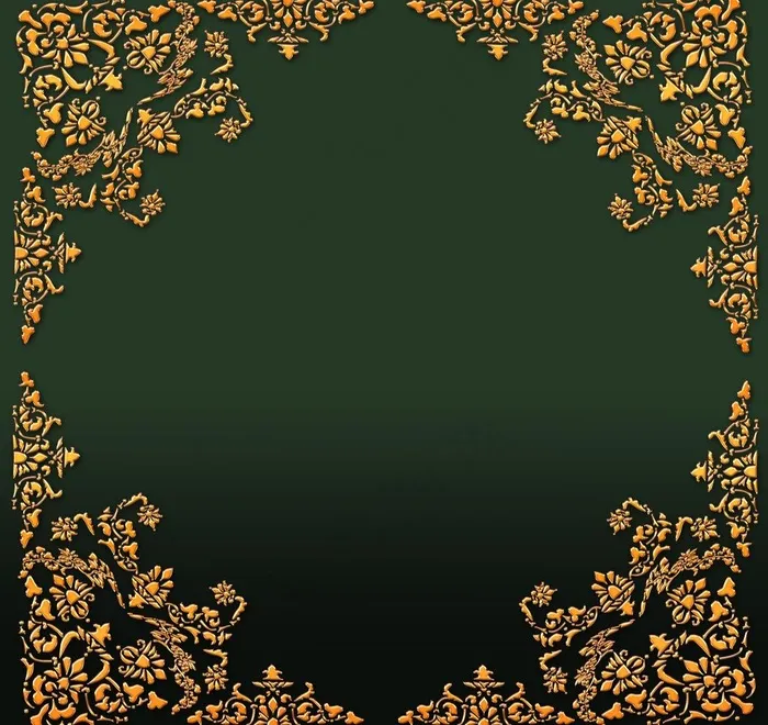 欧式花纹相框模板图片psd模版下载