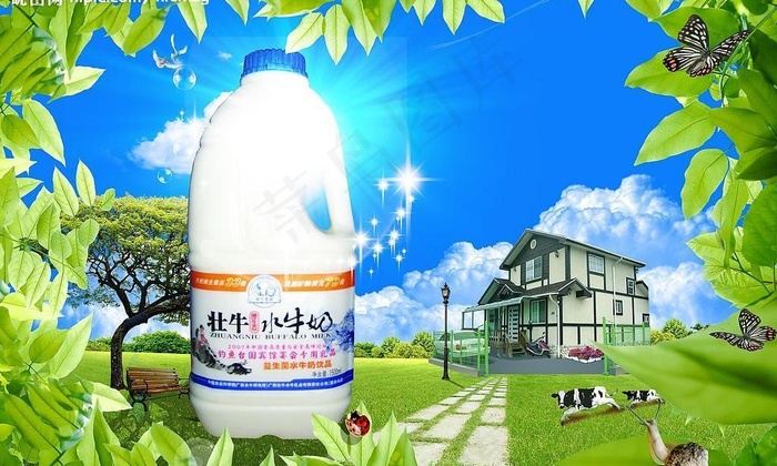 牛奶图片