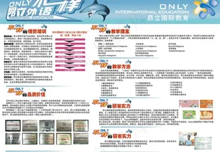 昂立英语户外广告牌图片