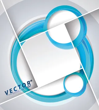 多彩方块背景矢量图