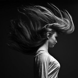 摄影 创意 头发图片