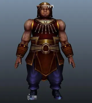 游戏人物模板下载