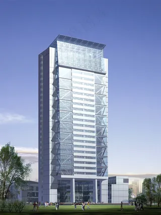 合肥电力公司电网生产调度楼 设计方...