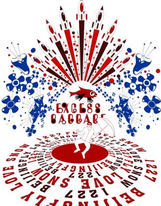 空间透视 舞者 图形创意图片