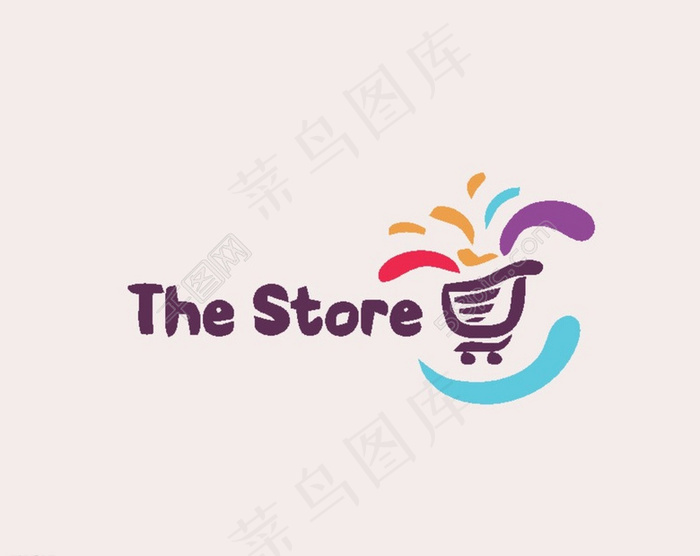 卡通logo图片ai矢量模版下载