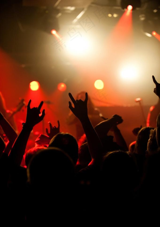 摇滚背景 欢呼图片