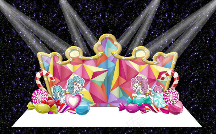 婚庆礼仪主背板图片