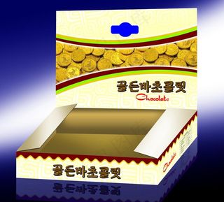 散装金币巧克力图片