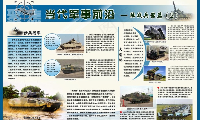 军事文化长廊 陆战兵器篇图片(6488X4283(DPI:80))psd模版下载