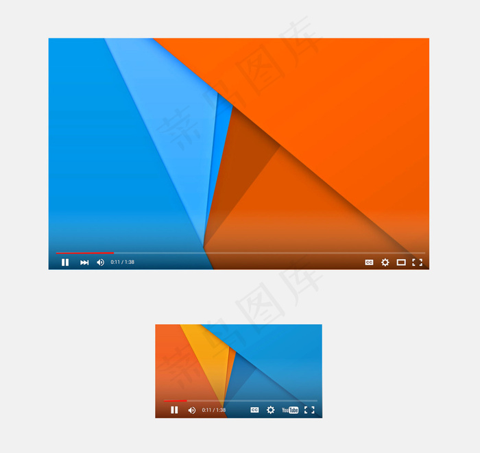 新版播放器移动手机APP界面UI