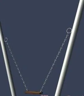 简易秋千3D模型