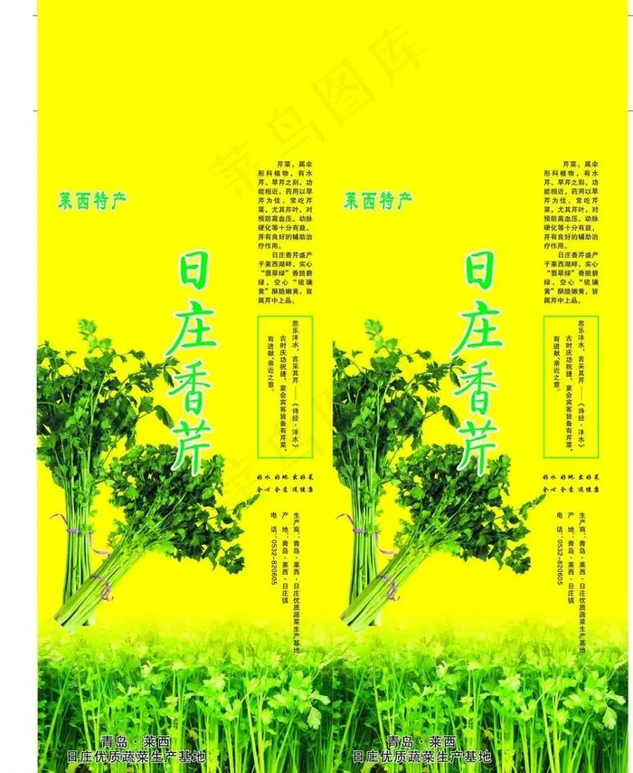 芹菜盒图片(841X1189)cdr矢量模版下载