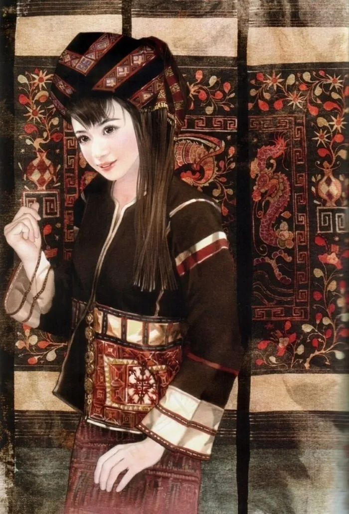 中华五十六个民族唯美