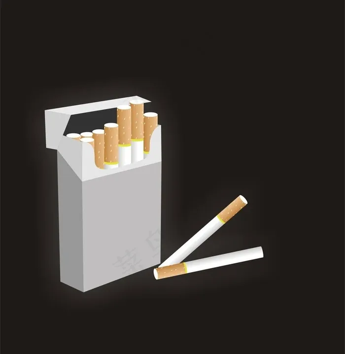 香烟图片cdr矢量模版下载