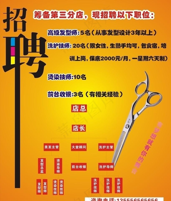 招聘图片cdr矢量模版下载