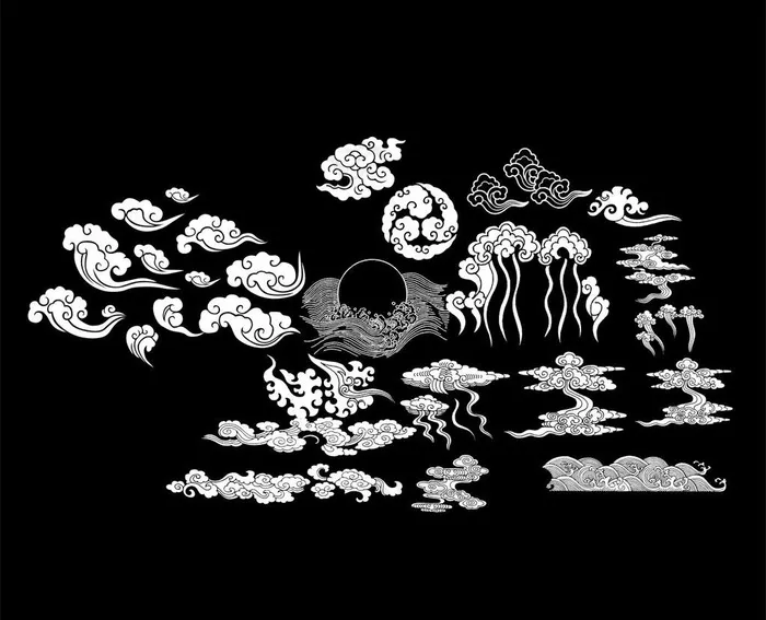 祥云矢量素材cdr矢量模版下载