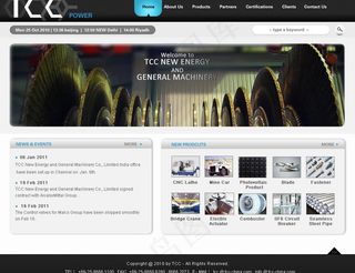 金属外贸出口英文网站首页设计图片