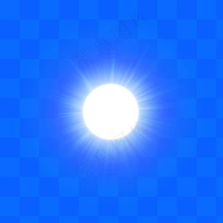 太阳光芒PSD素材