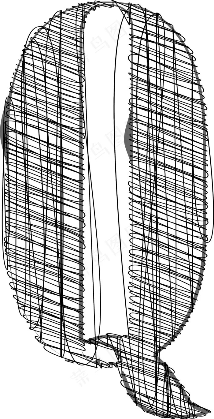 手绘字体矢量插画eps,ai矢量模版下载