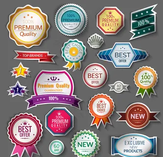 标签设计矢量 标签设计矢量