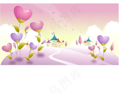 城市的春天 紫色