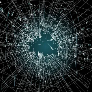 玻璃碎裂纹路背景矢量素材