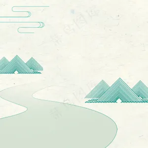 茶叶中国风水墨促销直通车主图背景