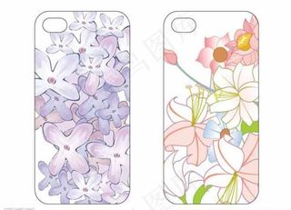 清新线条小碎花手机壳