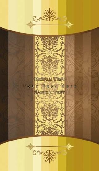 欧式花纹边框背景矢量素材