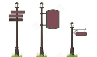 导视指示牌图片