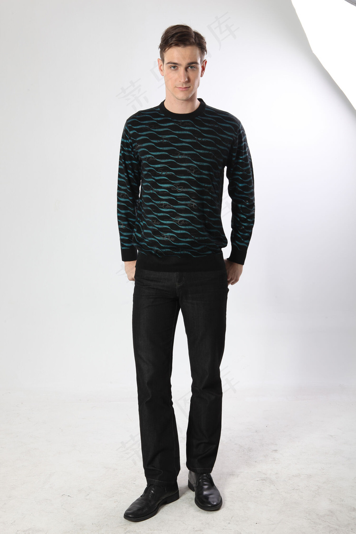 秋装男模图片