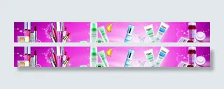 化妆品宣传广告图片