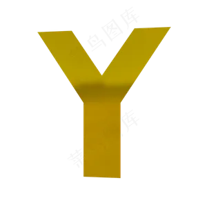 3D字体Y图片