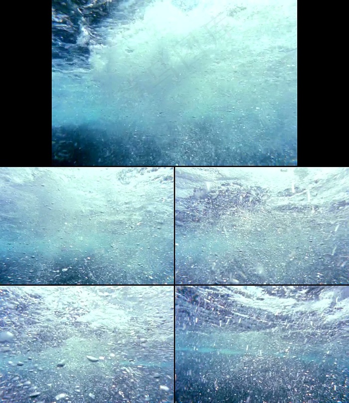 大海海水海浪视频