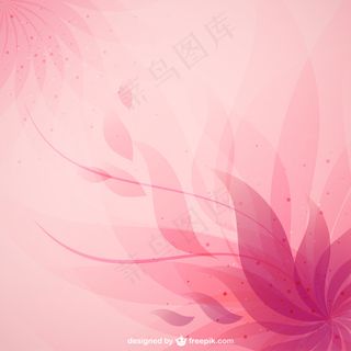 粉色的抽象花背景