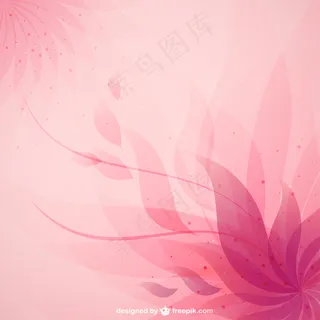 粉色的抽象花背景 粉色的抽象花背景