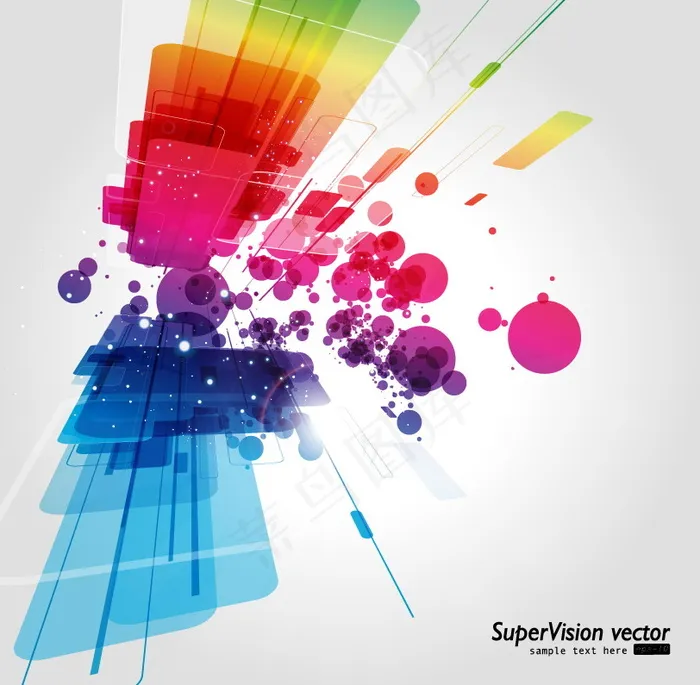 炫丽动感背景04-矢量素材eps,ai矢量模版下载