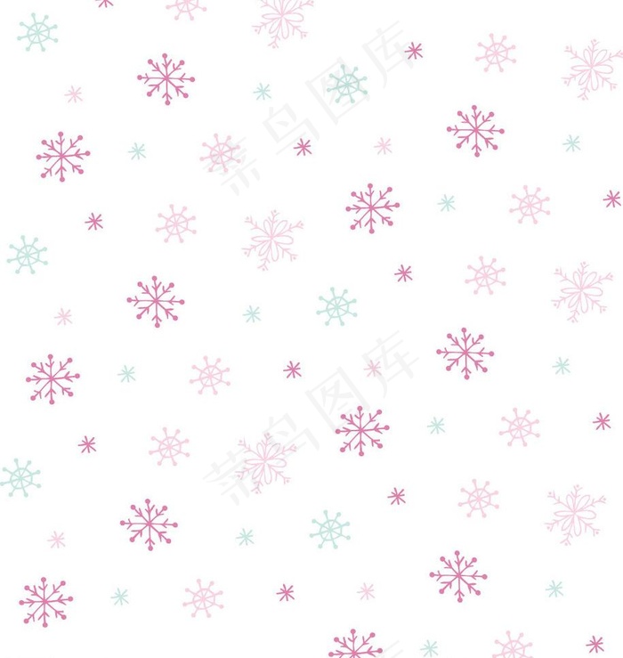 雪花底纹图片ai矢量模版下载