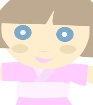 日本人的性格的女孩剪贴画