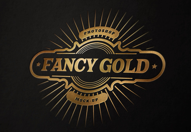 logo写实图层样式样机素材