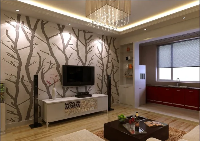 电视背景墙装修设计效果图