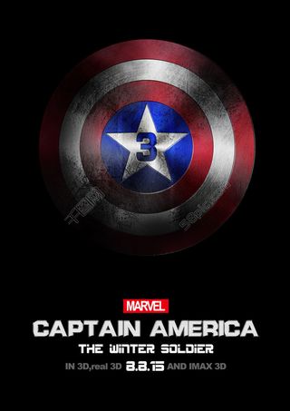 美国队长3电影海报